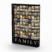 80フォトパーソナライズされたコラージュのフォトブロック フォトブロック (右)