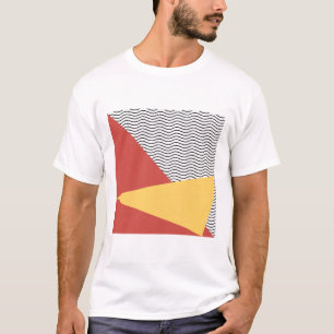 80ポップ・アートの年代の男性 Tシャツ