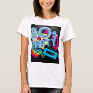 80レトロのパーティー Tシャツ