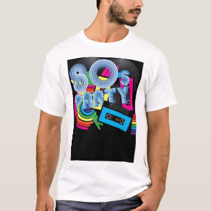 80レトロのパーティー Tシャツ