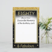 80人お気に入りのの誕生日 (スタンド正面)