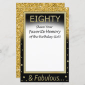 80人お気に入りのの誕生日 (正面/裏面)