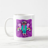 80代の大黒猿 コーヒーマグカップ (左)