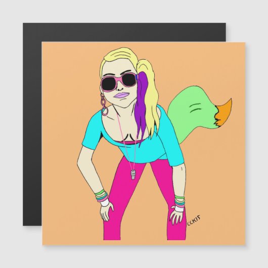 80代の狡猾な少女 (正面/裏面)