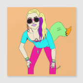 80代の狡猾な少女 (正面)