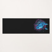 80代クールのスタイル馬 ヨガマット (裏面(横))