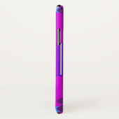 80代素晴らし紫色のブームボックス Case-Mate iPhoneケース (裏面/右)