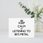 80保SMETALに聞より落ち着く ポストカード (スタンド正面)