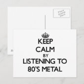 80保SMETALに聞より落ち着く ポストカード (正面/裏面)