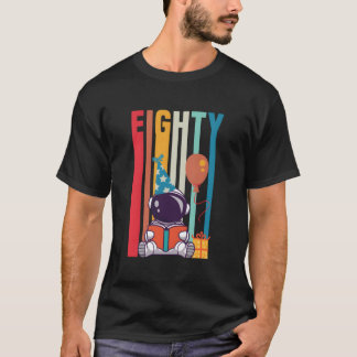 80冊の本を読む宇宙飛行士 文学 Tシャツ
