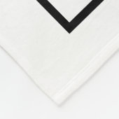 80写真テンプレートパーソナライズされたコラージュ フリースブランケット (角)