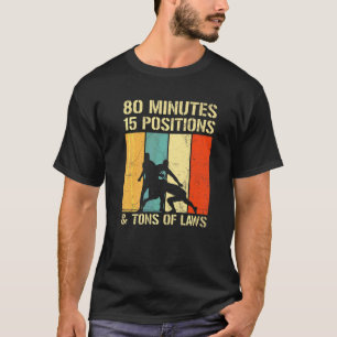 80分15ポジション&トンの法律引用文 Tシャツ