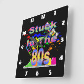 80台で動かない スクエア壁時計 (傾斜)