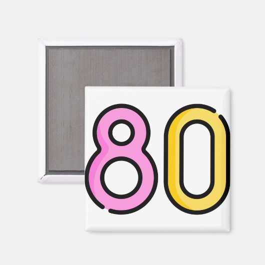 80台 マグネット (正面/裏面)