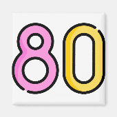 80台 マグネット (正面)