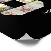 80周年記念写真コラージュ ポスター (角)