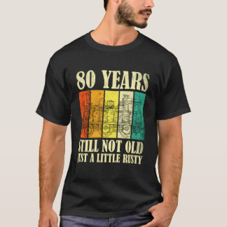 80周年鉄道蒸気機関車 Tシャツ