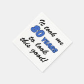 80年この良いナプキンを見た スタンダードカクテルナプキン (角)