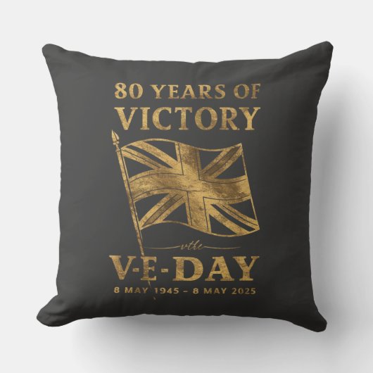 80年の勝利 クッション (正面)