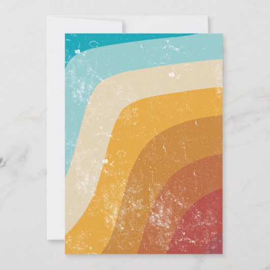 80年代おもしろい音楽レトロカセットテープ40歳の誕生日 招待状 (裏面)