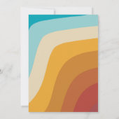 80年代おもしろい音楽レトロカセットテープ40歳の誕生日 招待状 (裏面)