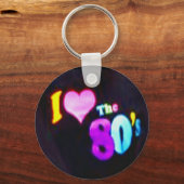 80年代が大好き キーホルダー (正面)