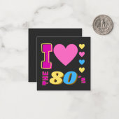 80年代が大好き ノートカード (正面/裏面インサイチュ)