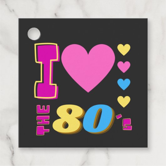 80年代が大好き フェイバータグ (正面)