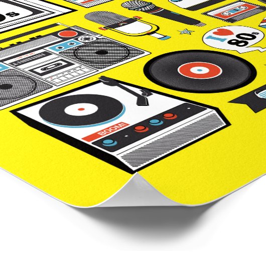 80年代が大好き ポスター (角)