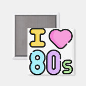 80年代が大好き マグネット (正面/裏面)