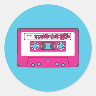 80年代が大好き ラウンドシール