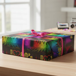 80年代が大好き ラッピングペーパー