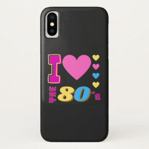 80年代が大好き iPhone X ケース