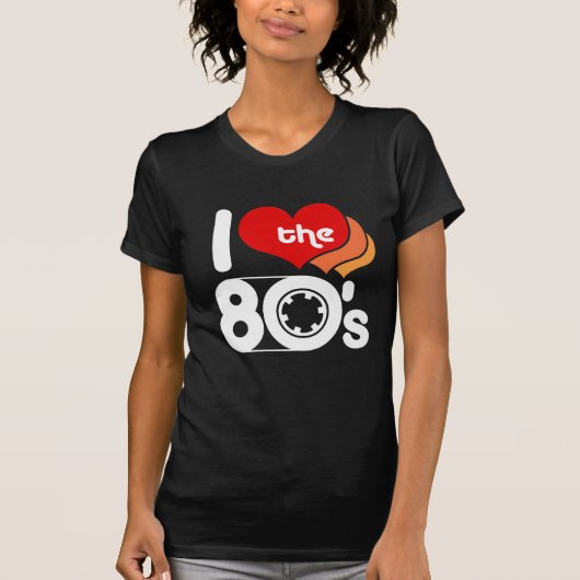 80年代が大好き Tシャツ (正面)