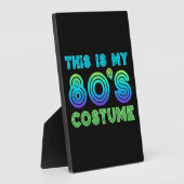 80年代これは私の80年代の衣装 フォトプラーク (側面)