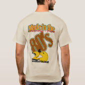 80年代と40年代に作られる Tシャツ (裏面)