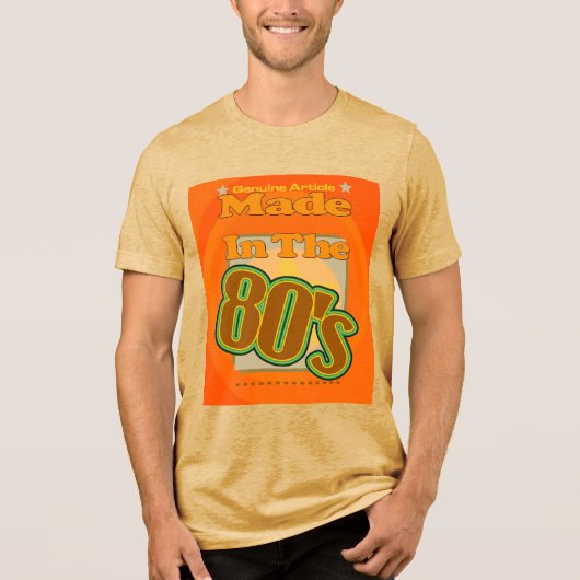 80年代に作られた本物 - カスタマイズ トライブレンドＴシャツ (正面)
