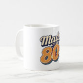 80年代に作られた コーヒーマグカップ (正面左)