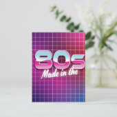 80年代に作られた ポストカード (スタンド正面)
