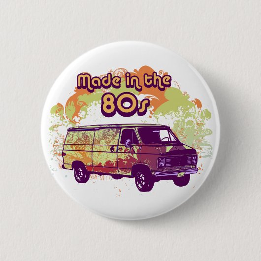 80年代に作られる 缶バッジ (正面)