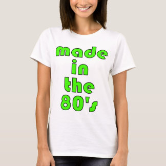 80年代に作られる Tシャツ