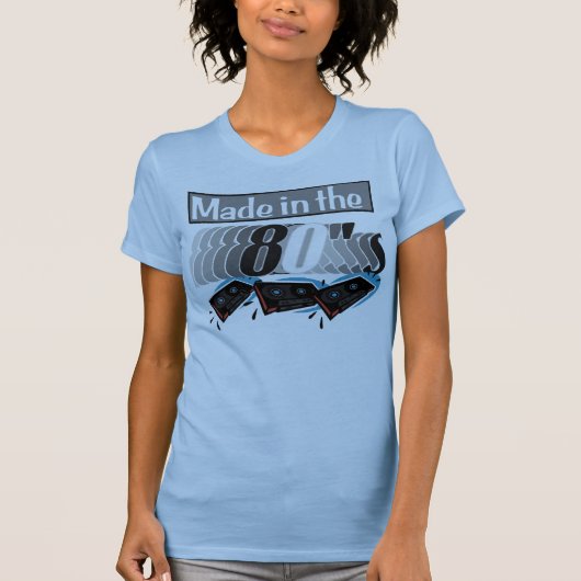 80年代に作らカスタマイズれたカスタマイズ-  Tシャツ (正面)