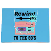 80年代に巻き戻す ラージペーパーバッグ (正面)