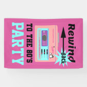 80年代に巻き戻す 横断幕 (横)