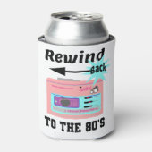 80年代に巻き戻す 缶クーラー (缶正面)