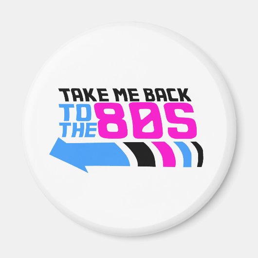 80年代に戻す マグネット (正面)