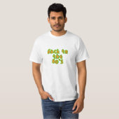 80年代に戻るオレンジ Tシャツ (正面フル)