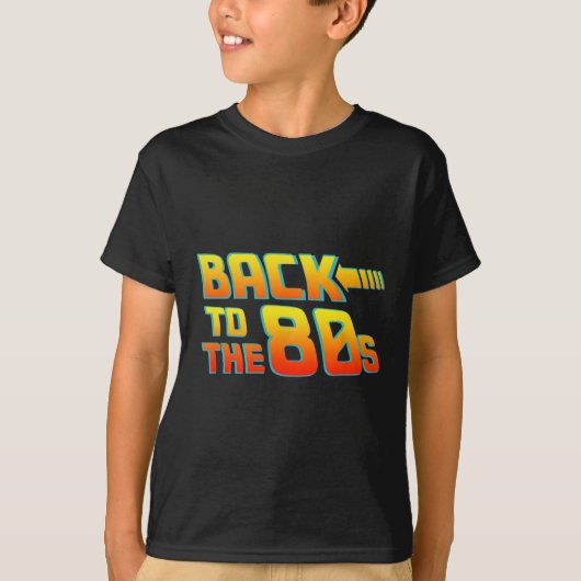 80年代に戻る – 衣装ドレおもしろいスパーティーアイディア Tシャツ (正面)
