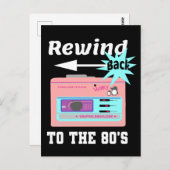 80年代に戻ろう ポストカード (正面/裏面)
