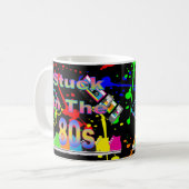 80年代に行き詰まる コーヒーマグカップ (正面左)